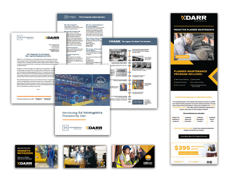 examples of Darr marketing items